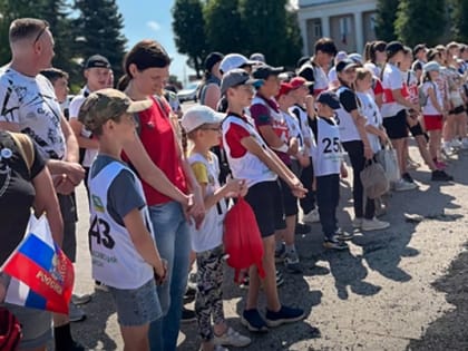 Завершился lV велопробег, посвященный Дню города Камешково и Дню России