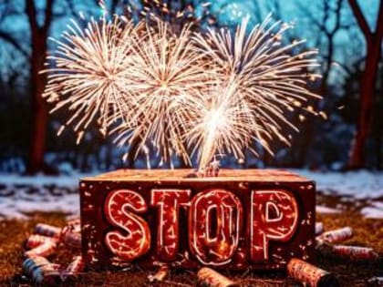 Новый год с безопасностью: рекомендуем воздержаться от применения пиротехнических изделий
