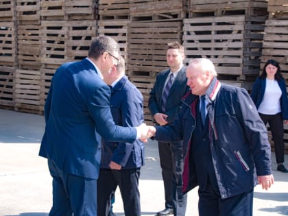 Глава региона посетил Меленковский район