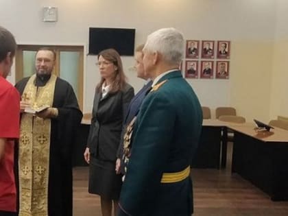 Торжественное проводы контрактников из Коврова