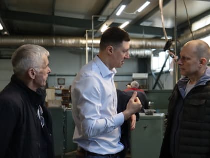 Сергей Будкин познакомился с производственным потенциалом Першинского поселения