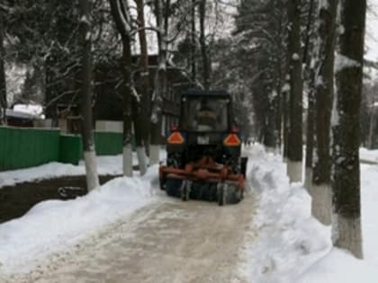 Уборка улично-дорожной сети: 13 января