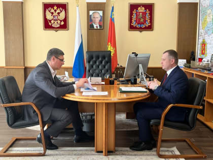 Состоялась рабочая встреча Губернатора Владимирской области с начальником Управления Минюста России по Владимирской области