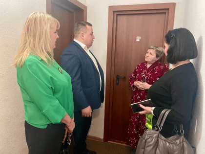 Взаимодействие с гражданами пребывающими в ПВР на базе гостиницы «АвладОтель»