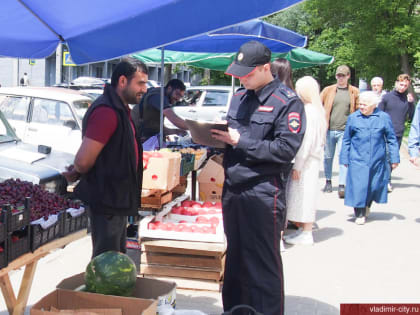 Во Владимире продолжаются рейды по ликвидации точек незаконной торговли