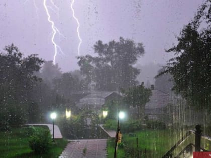 Прогнозируются неблагоприятные погодные явления