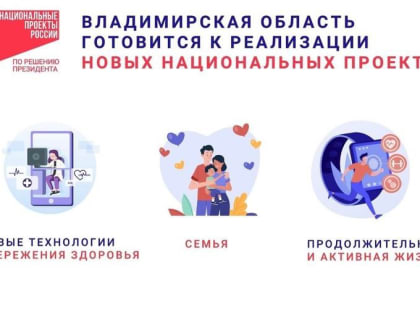 Владимирская область готовится к реализации новых Национальных проектов