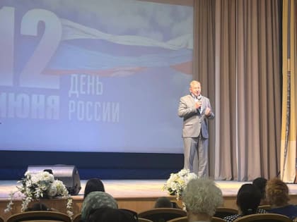 В Камешково День города и России отметили праздничным концертом