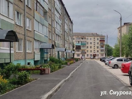 В рамках федеральной программы в Камешково Владимирской области благоустроено 25 дворовых территорий