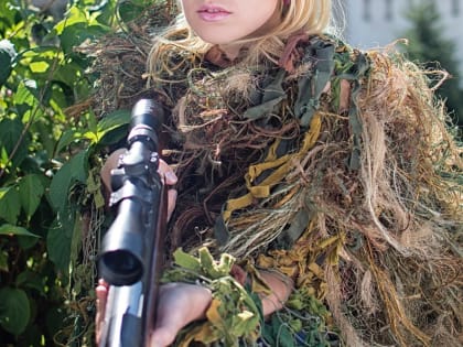 Украинские биатлонистки работают снайперами на Херсонском направлении