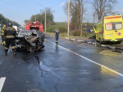 После аварии со «скорой помощью» один человек попал в реанимацию