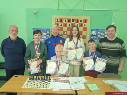 Юные владимирцы победили в региональном шахматном турнире «Белая ладья»