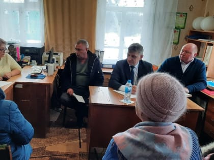 16 февраля 2023 года прошла выездная встреча с жителями села Татарово
