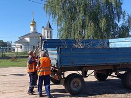 Уборка и ремонт улично-дорожной сети 23 июля