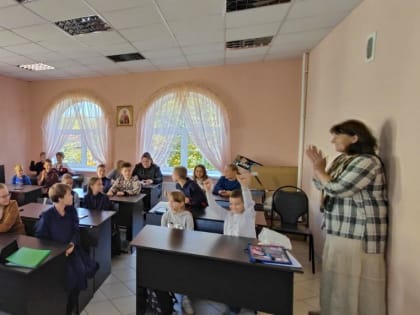 Начало учебного года в воскресной школе Крестовоздвиженского прихода г. Костерево