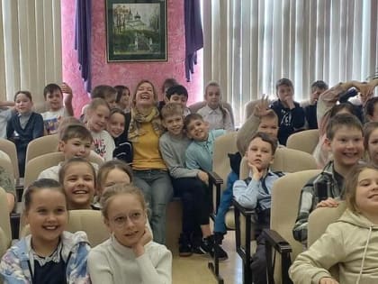 Интересная встреча для киржачской детворы