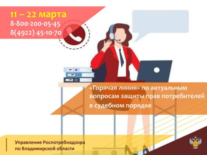 В преддверии Всемирного дня прав потребителей стартовала «горячая линия» по вопросам защиты прав потребителей