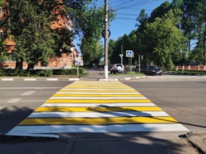 На дорогах – новый  асфальт  и разметка