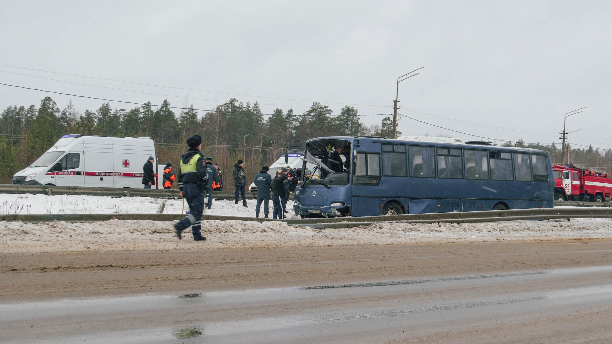 Количество пострадавших в дтп с автобусом под елабугой увеличилось до 21