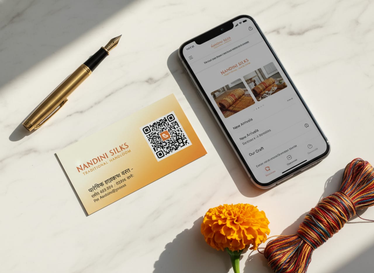 QR Code — free business website feature