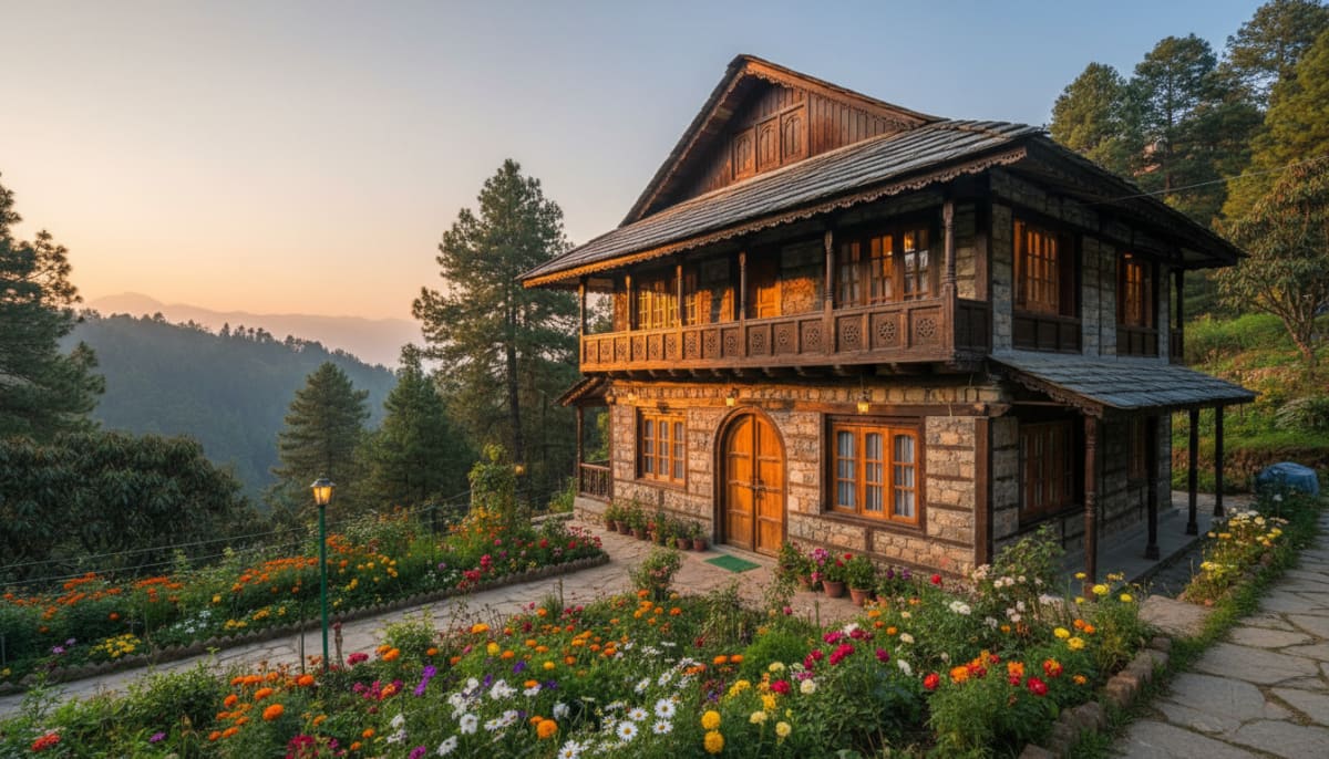 Chail Homestay Scenic View