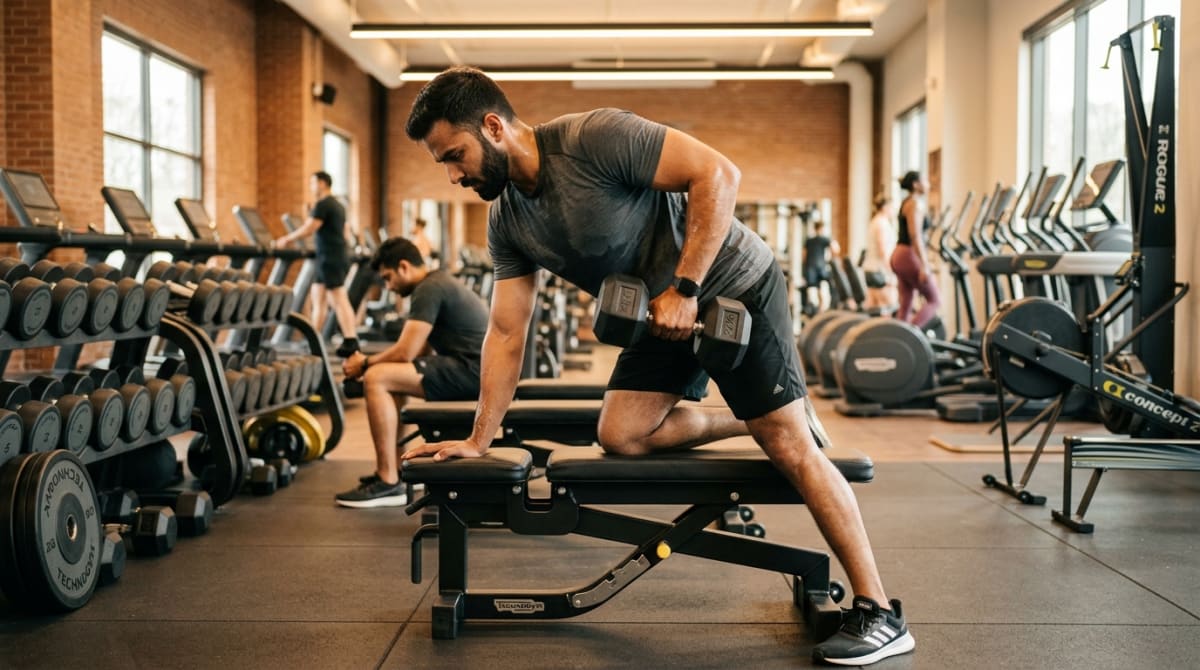 Gym access with cardio and weights