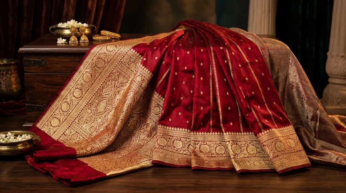 பனாரஸ் பட்டுப் புடவை