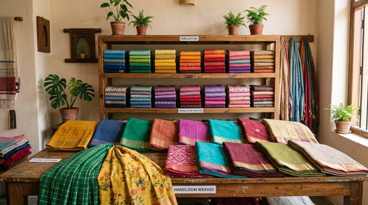 காட்டன் புடவை கலெக்‌ஷன்