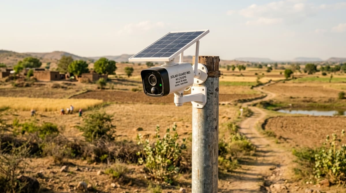 Solar Camera Installation
