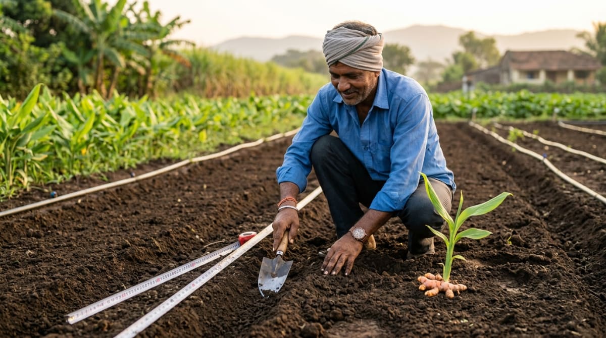 जमिनीची तयारी व वैज्ञानिक लागवड पद्धत