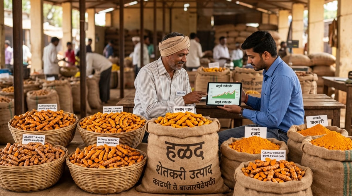 काढणी ते बाजारपेठेपर्यंत संपूर्ण मार्गदर्शन