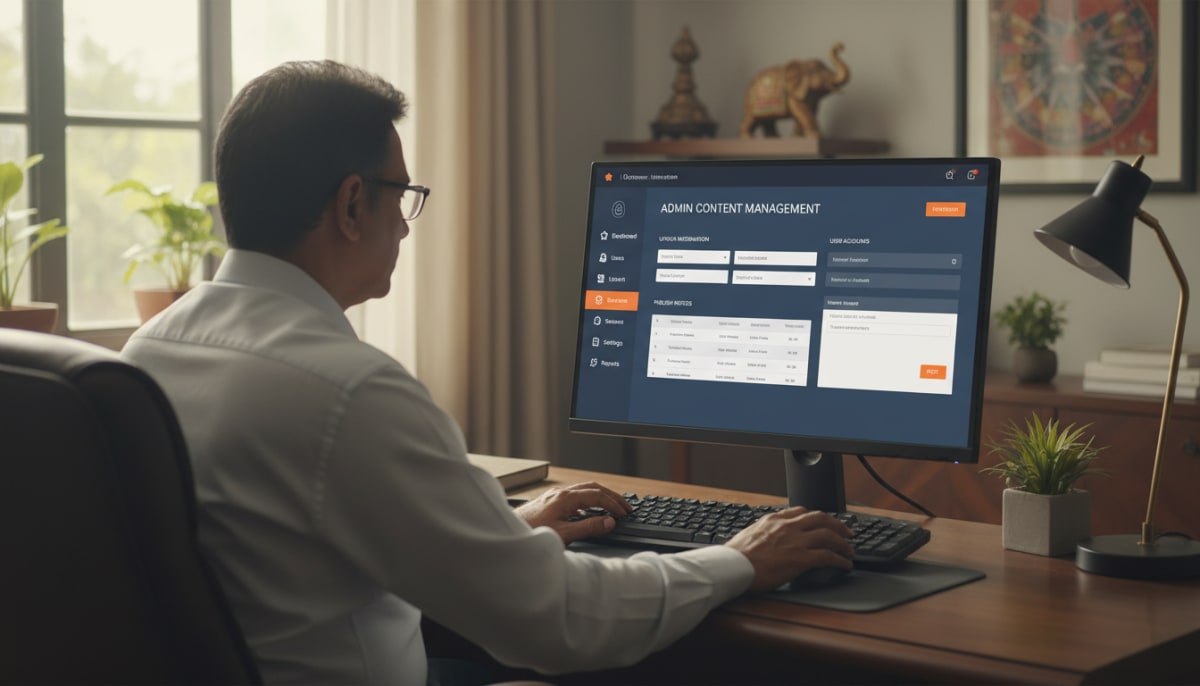 Admin Content Management