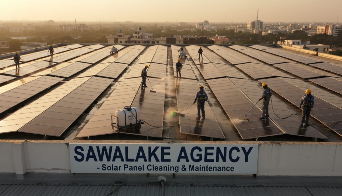 Solar Panel Cleaning (20kW)