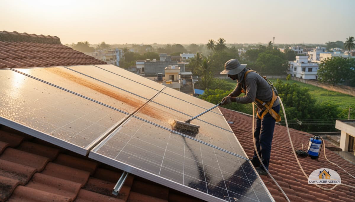 Solar Panel Cleaning (5kW)