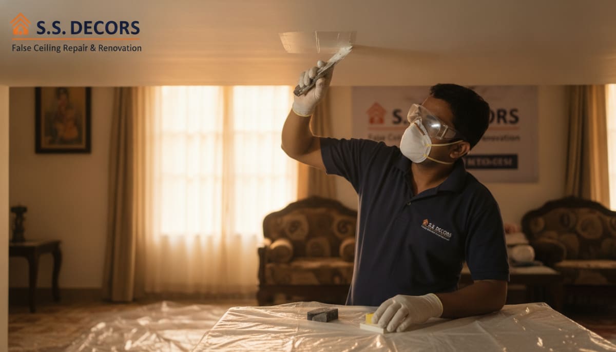 False Ceiling Installation