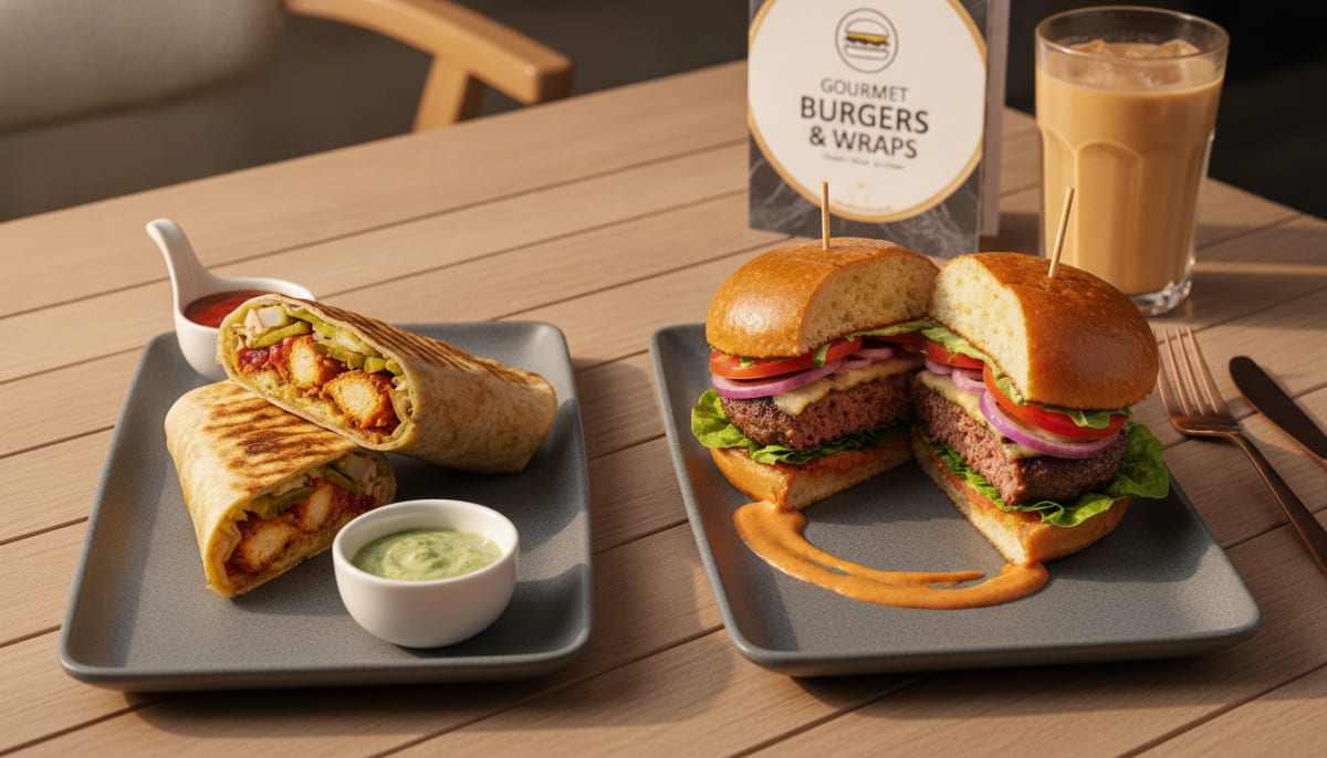 Gourmet Burgers & Wraps