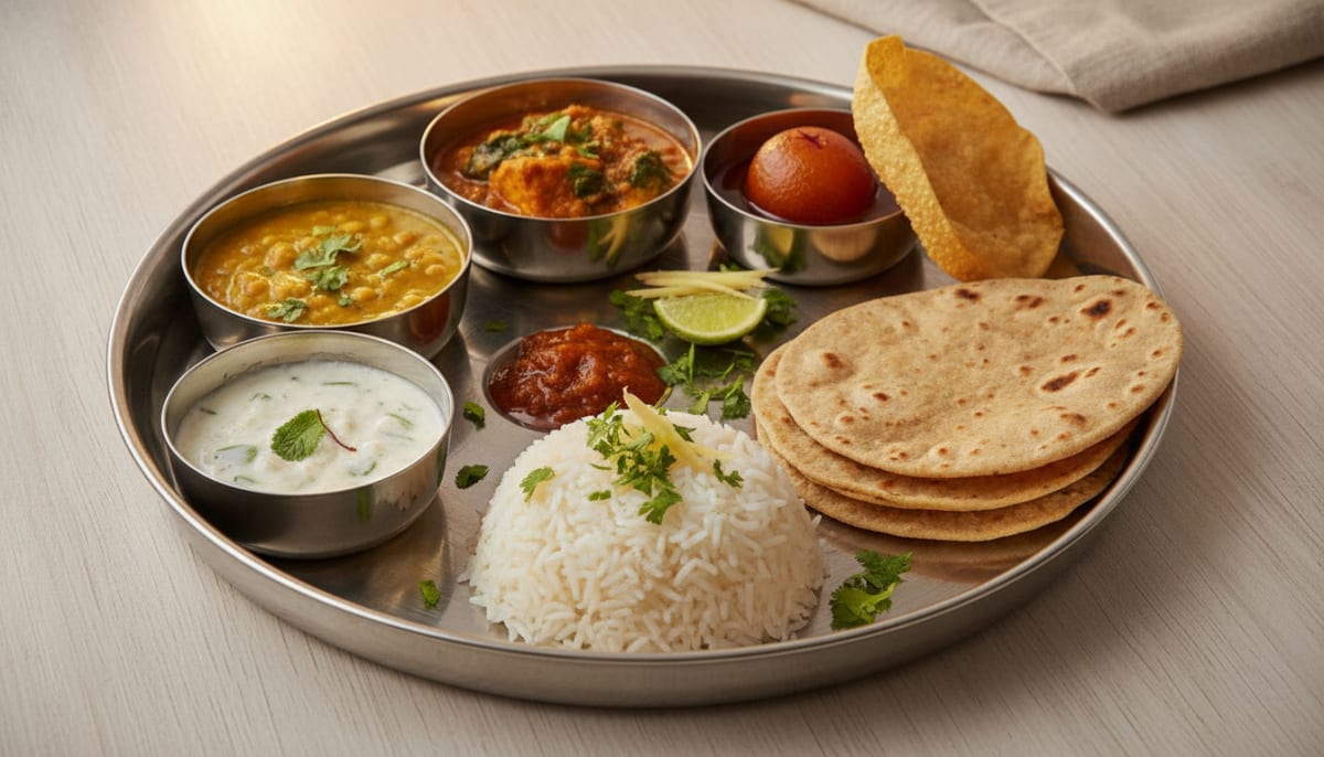 North Indian Thali