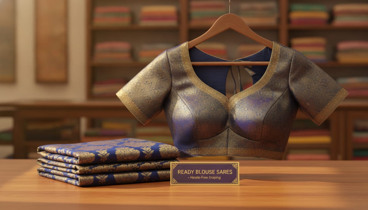 Ready Blouse Sarees