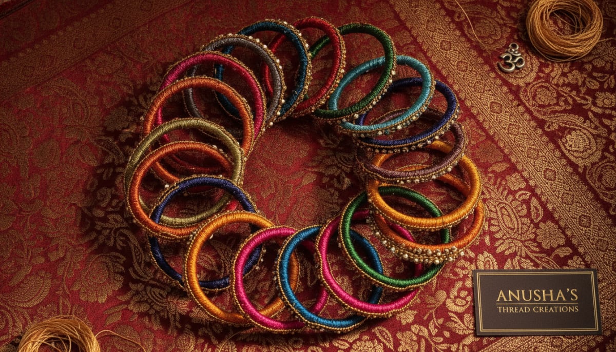 Thread Bangles
