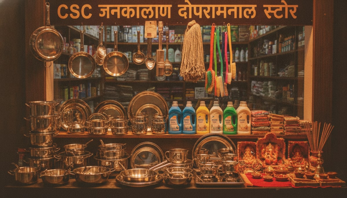 घरेलू आवश्यक वस्तुएं