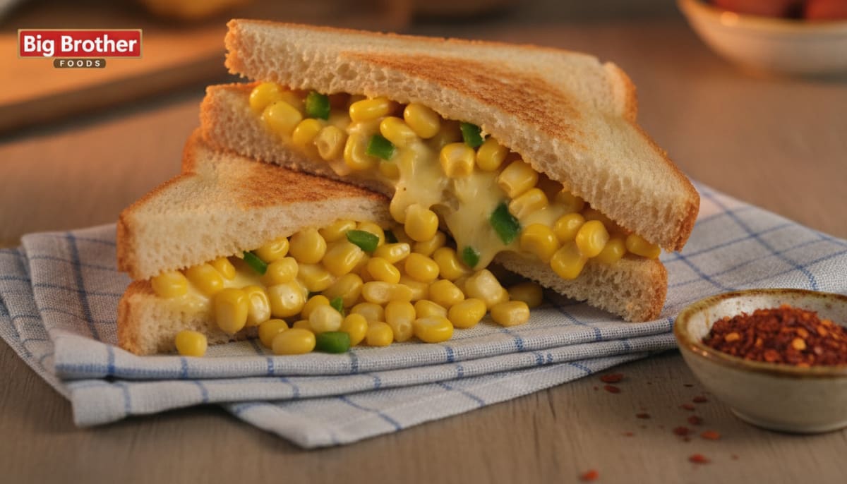 Cheese Corn Sandwich