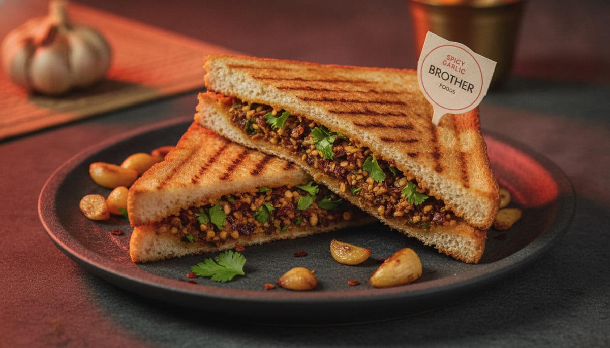 Spicy Garlic Sandwich