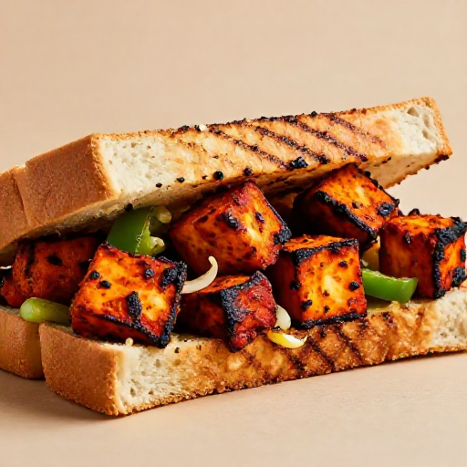 Paneer Tikka Sandwich