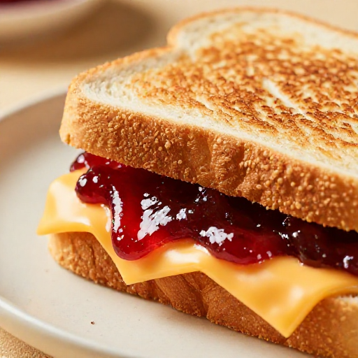 Cheese Jam Sandwich