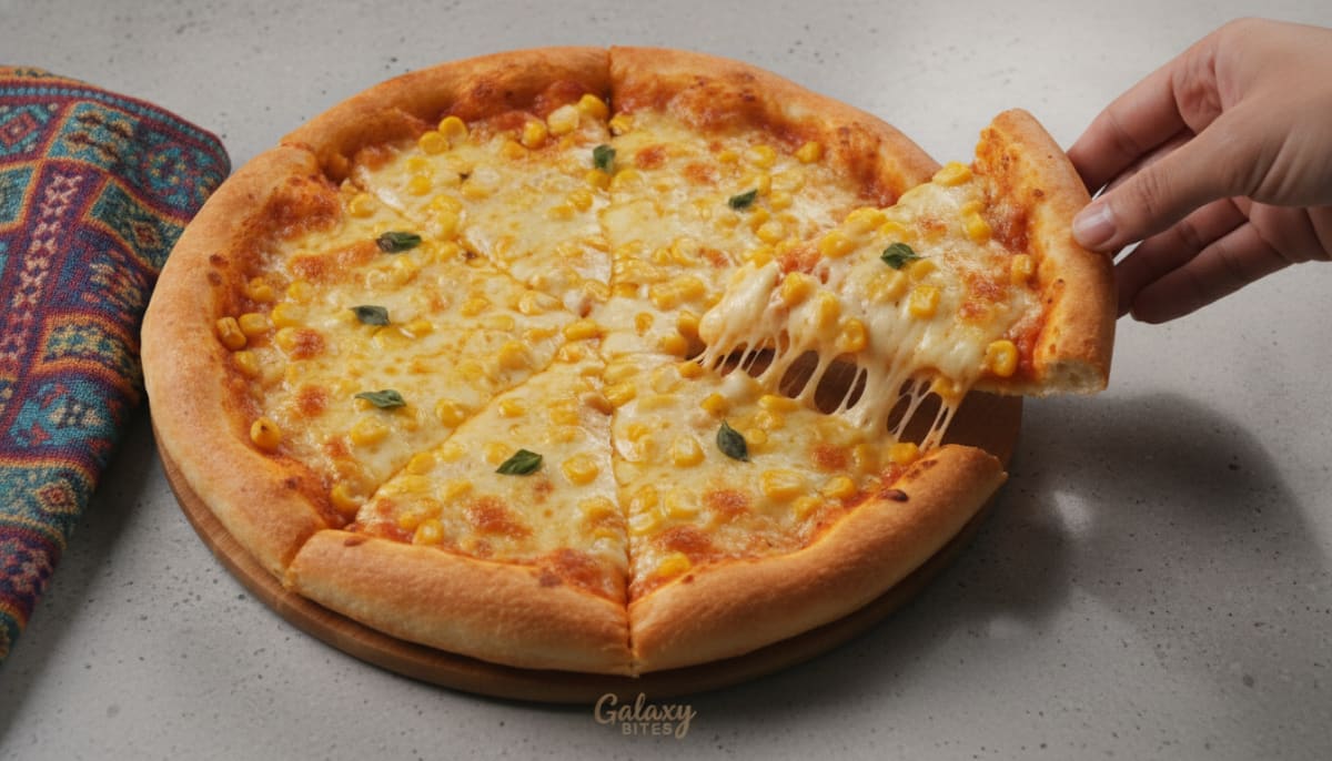 Sweet Corn Pizza