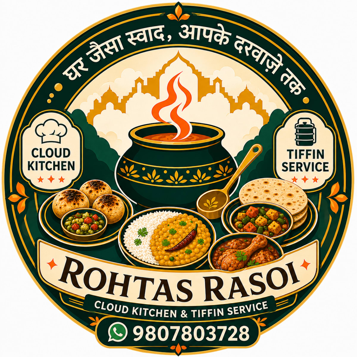 Rohtas Rasoi Logo