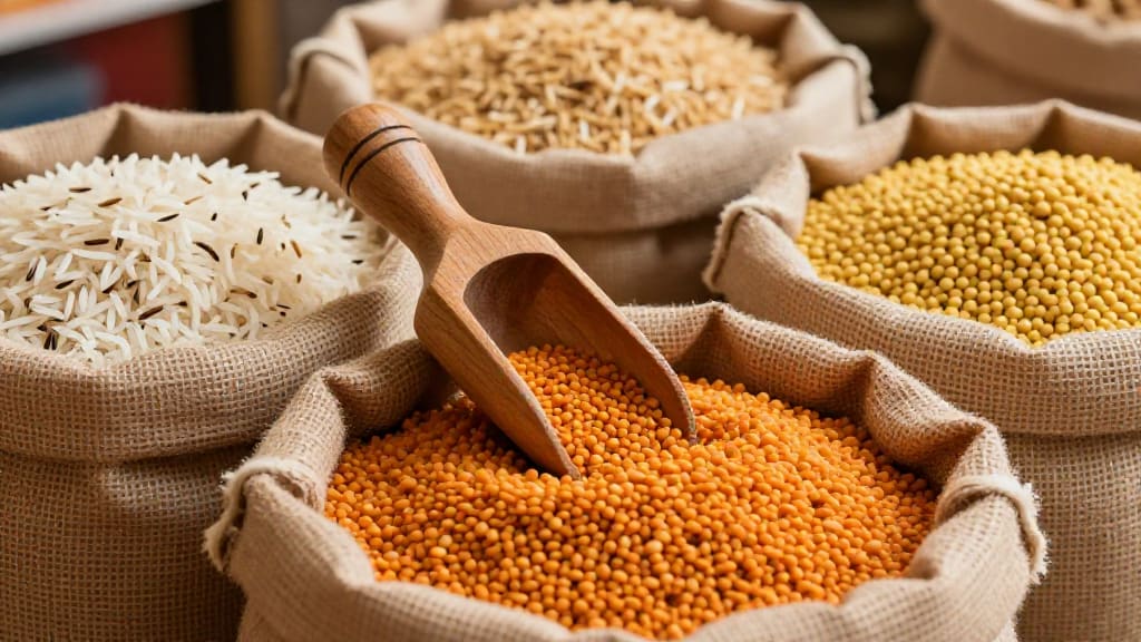 Rice & Pulses