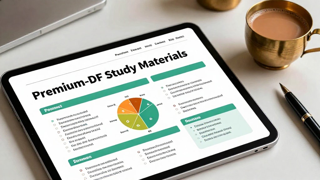 Premium PDF Study Materials