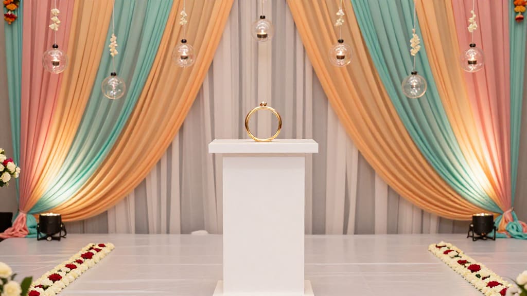 Ring Ceremony Decoration