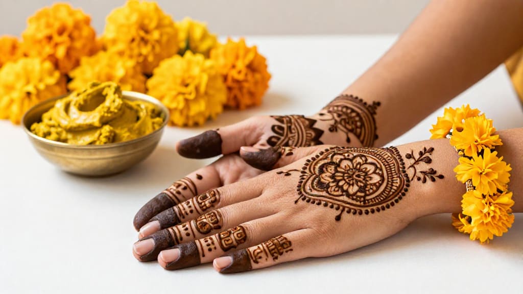 Haldi Function Mehndi